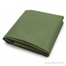WEANAS 2 Person Outdoor Thickened Oxford Fabric Camping Shelter Tent Tarp Canopy Cover Groundsheet Blanket Mat(Green 2 Person)